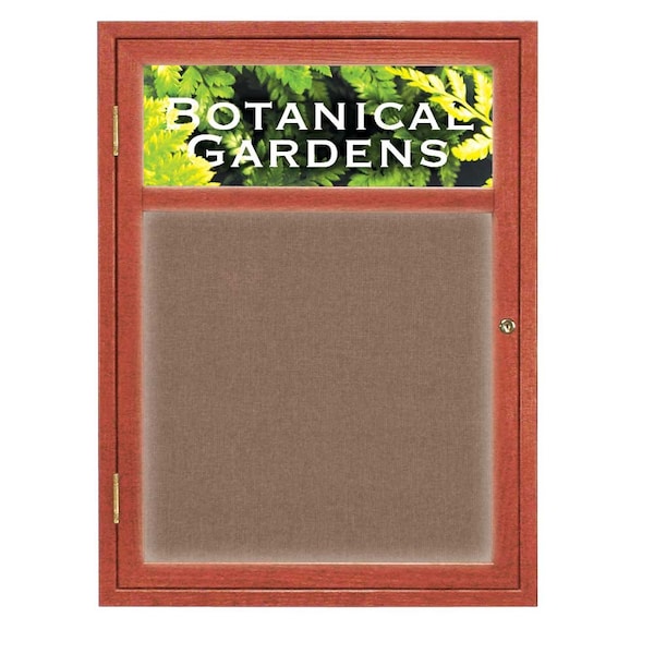 Open Faced Traditional Rounded Corkboard
